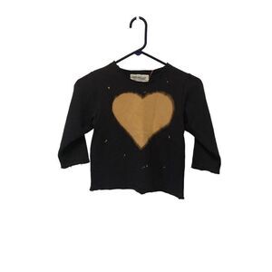 Go To Hollywood (GTH) NWT Size Medium 100% Cotton Navy/Tan Heat